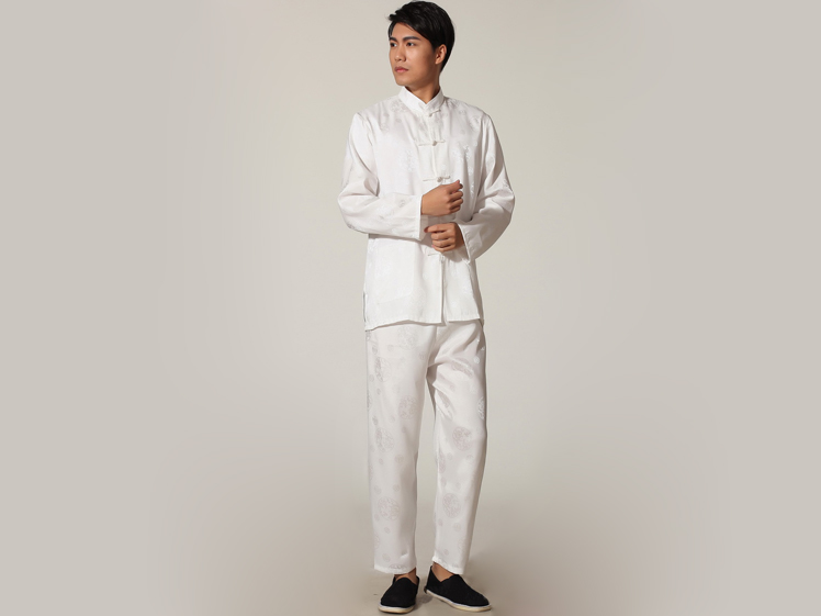 Tai Chi Clothing Long-sleeve Casual Style Linen Suit